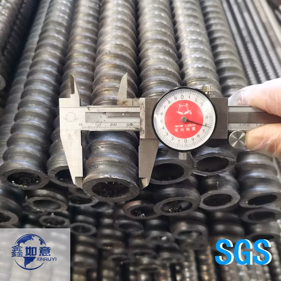 경사 안정화 R51 강철 40cr/45용 중공 바 앵커/자체 드릴링 앵커 볼트